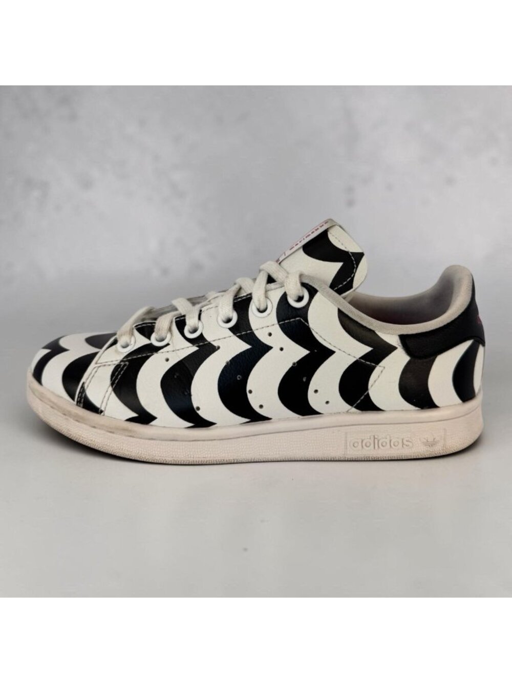 Adidas Marimekko x Stan Smith Womens Shoes Size 5.5 Black White H05757